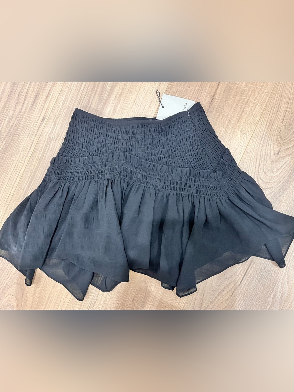 All Saints Pamela Asymmetric Skirt - Picture 4 of 6